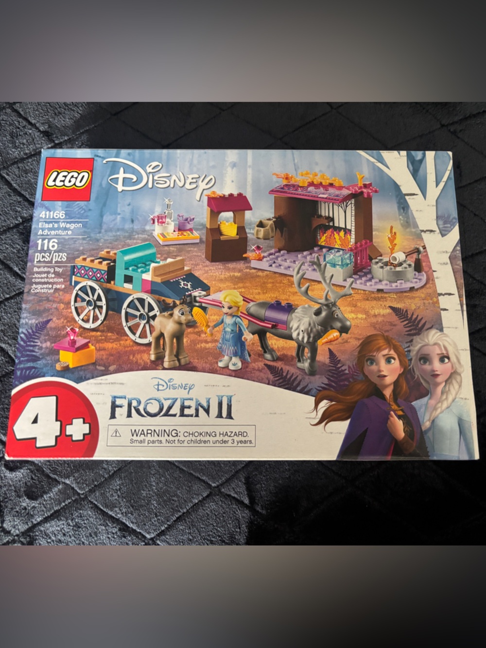 LEGO Disney Frozen II Elsa’s Wagon Adventure - Purple, Teal, Pink, Gray